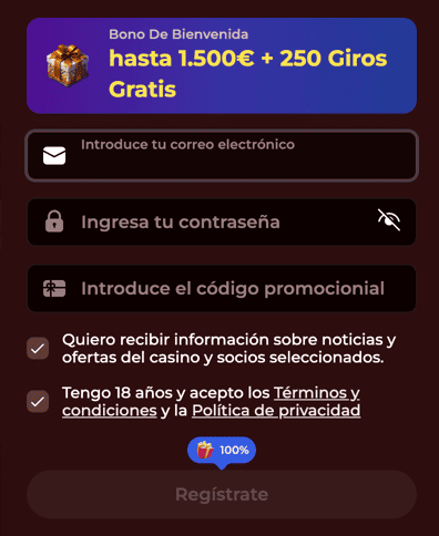 REGISTRO Roman casino